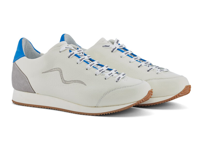 ST 03 Azzurro: sneakers artigianali