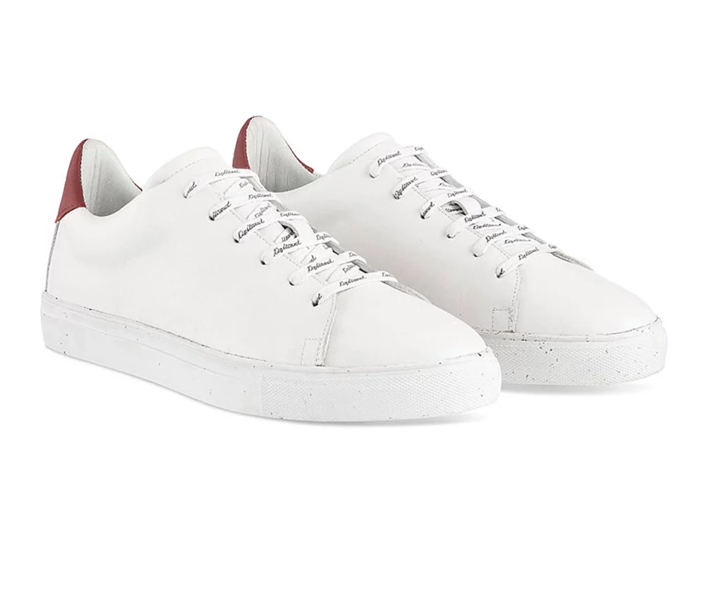 Sneakers artigianali SN 01 Bordeaux