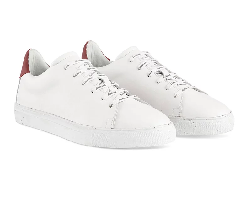 Sneakers artigianali SN 01 Bordeaux