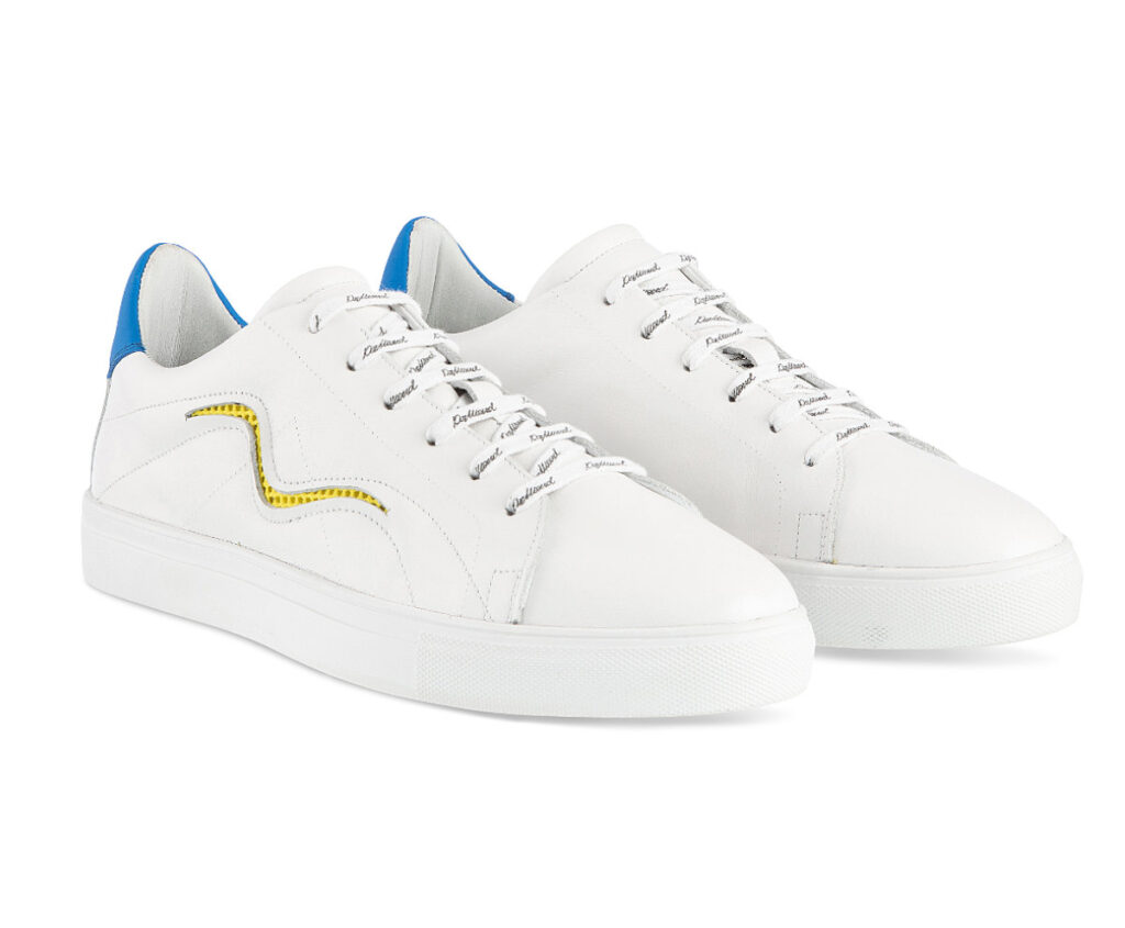 Sneakers italiane SN 02 Azzurro