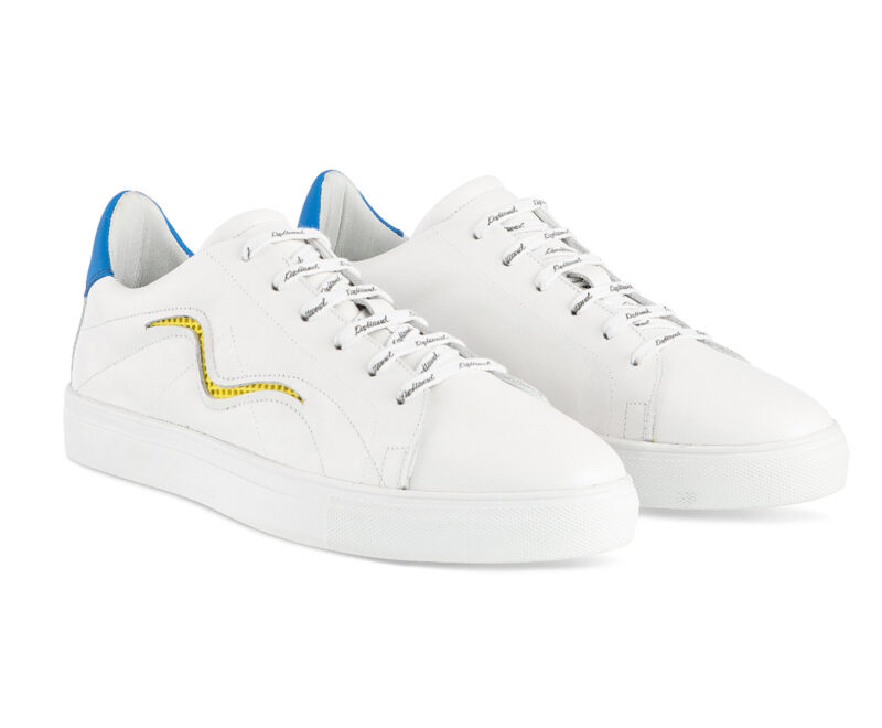 Sneakers italiane SN 02 Azzurro